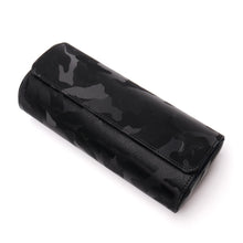 Lade das Bild in den Galerie-Viewer, Uhrengehäuse - schwarzes Tarnmuster, blaues Interieur