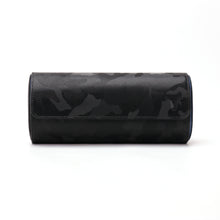 Lade das Bild in den Galerie-Viewer, Uhrengehäuse - schwarzes Tarnmuster, blaues Interieur