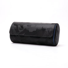 Lade das Bild in den Galerie-Viewer, Uhrengehäuse - schwarzes Tarnmuster, blaues Interieur